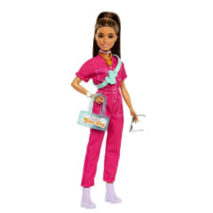 Barbie Traje de Moda Rosa