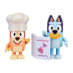Pack x2 Figuras Bluey & Bingo Fancy Restaurant