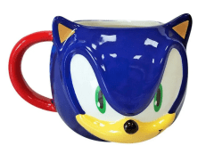 Taza Cerámica 3D Sonic 350 ml