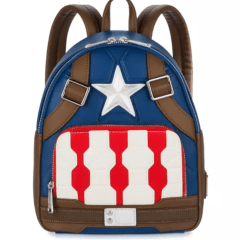 Mini Mochila Capitan America Marvel Loungefly