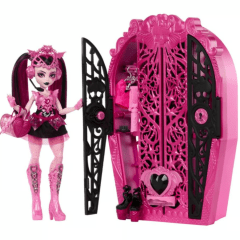 Muñeca Monster High Draculaura con Armario de Disfraces y más de 19 Sorpresas