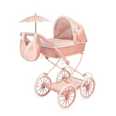 Coche de Muñecas Reborn con Sombrilla Tulipe 93 cm