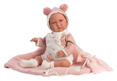 Bebé Recién Nacida Lala Llorona conToquilla 42 cm