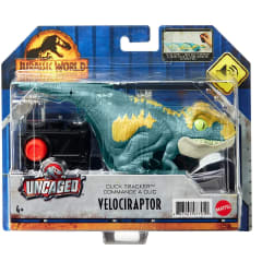 Dinosaurio Jurassic world Velociraptor con Sonido y Movimiento 3