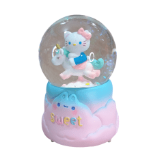 Esfera Musical Hello Kitty Unicornio