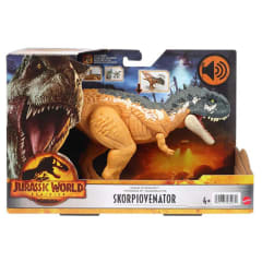 Figura Dinosaurio Skorpiovenator Ruge Y Ataca