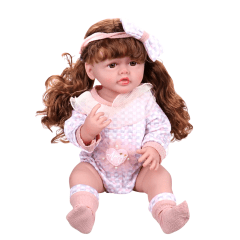 Muñeca Reborn Inteligente Interactiva 55 cm DD727176