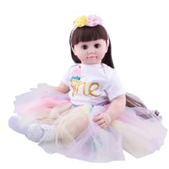 Muñeca Reborn Inteligente Interactiva 55 cm