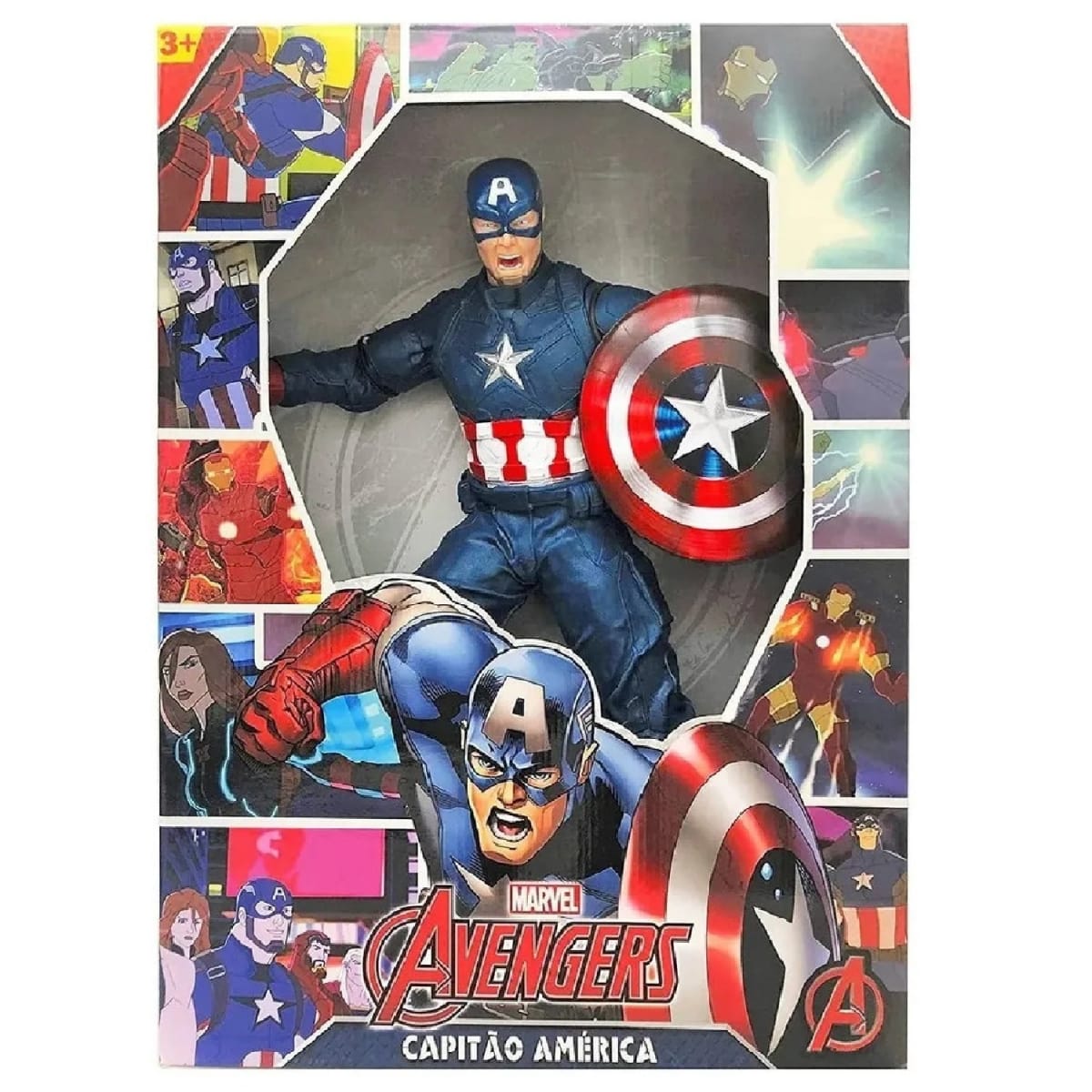 Muñeco Gigante Capitan America 45 cm1