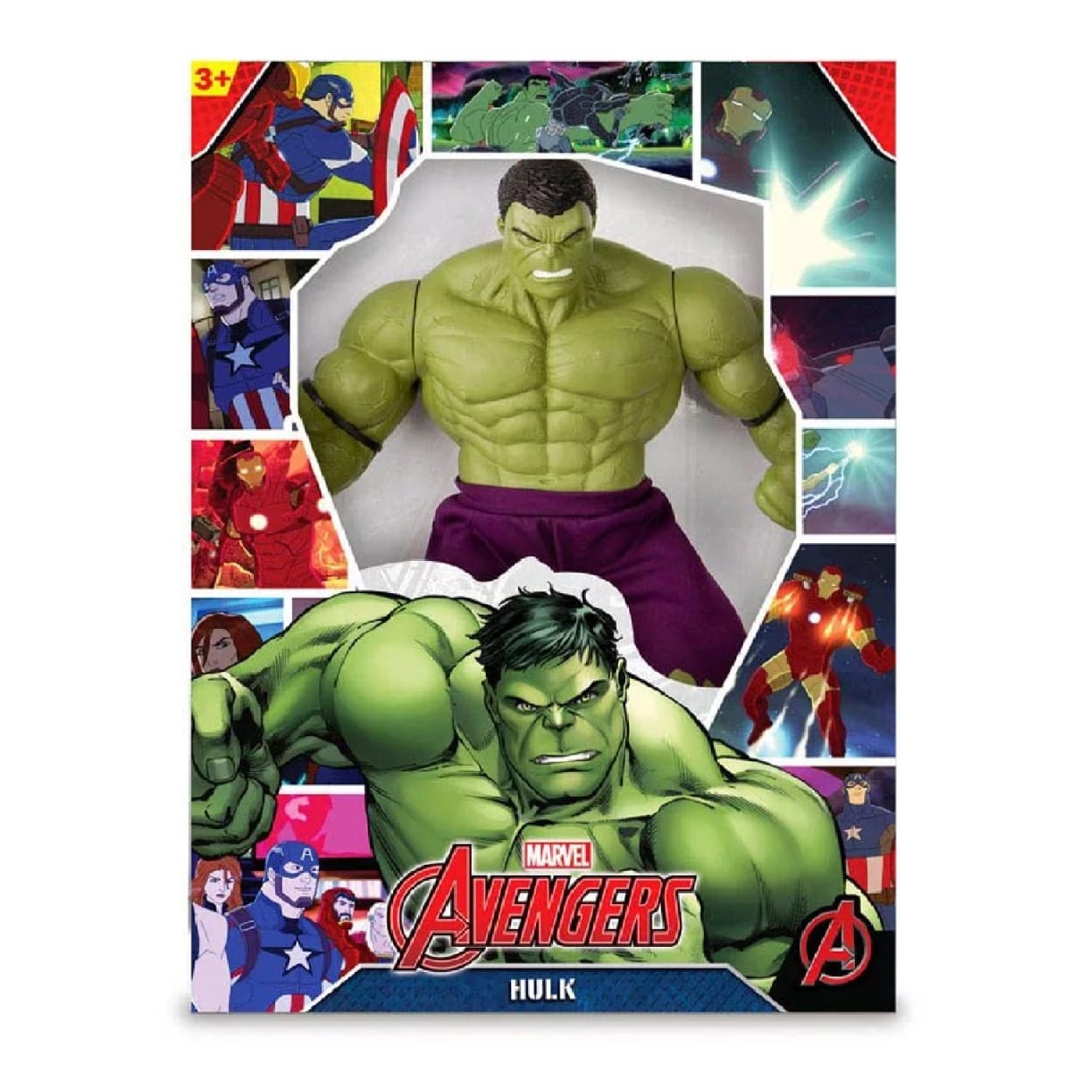 Muñeco Gigante Hulk Green REVOLUTION 45 cm3