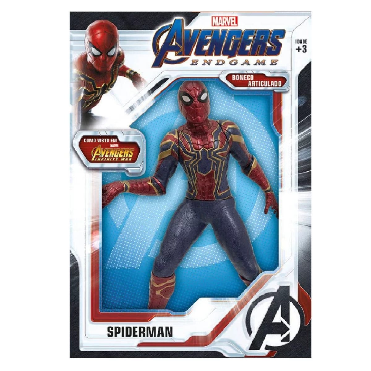 Muñeco Gigante Iron Spider 55 cm3