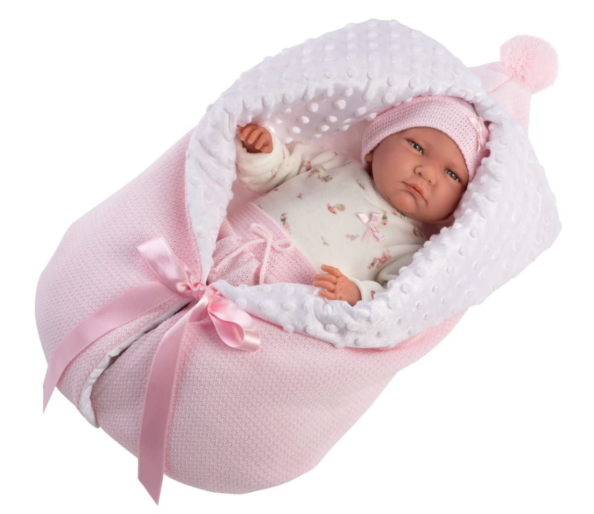 Bebé Recién Nacida Lala Llorona con Manta 42 cm3