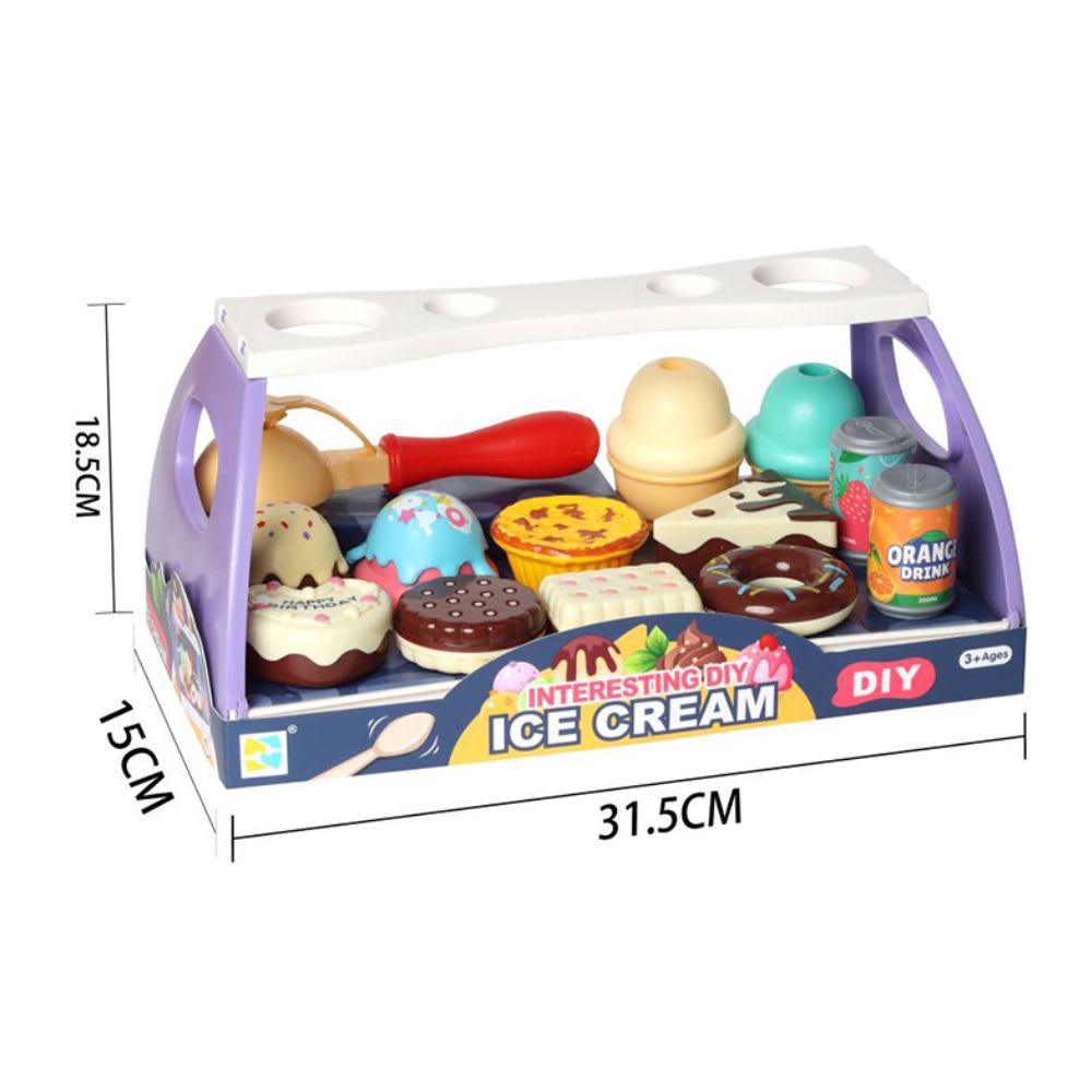 Play Set de Helados Creativos – ¡Crea, Apila y Sirve!1