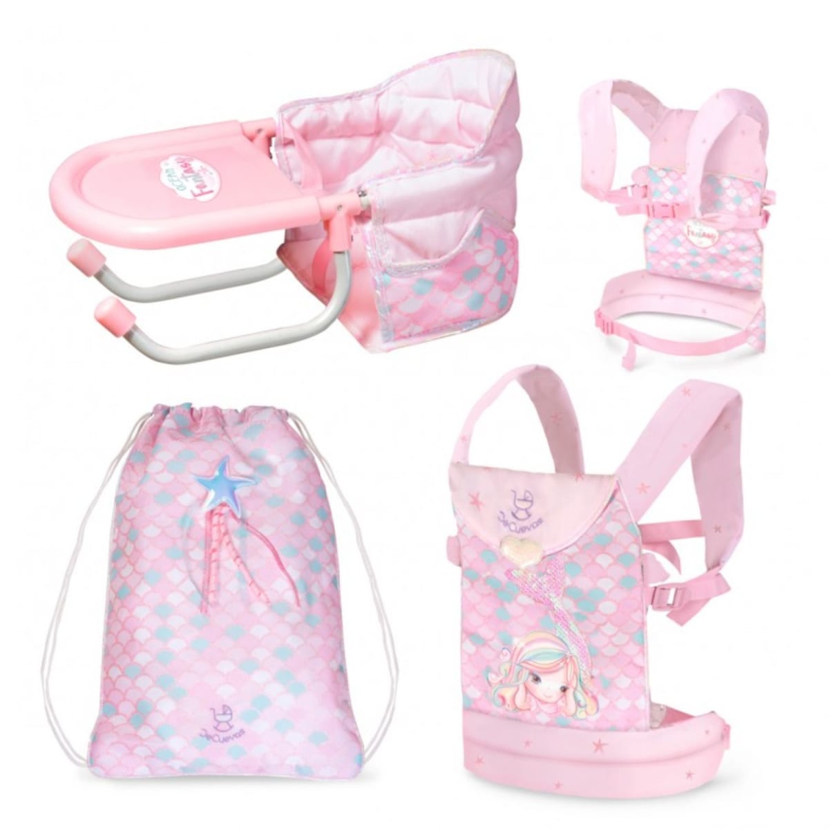 Set de Viaje 3x1 para Muñecas Ocean Fantasy 1