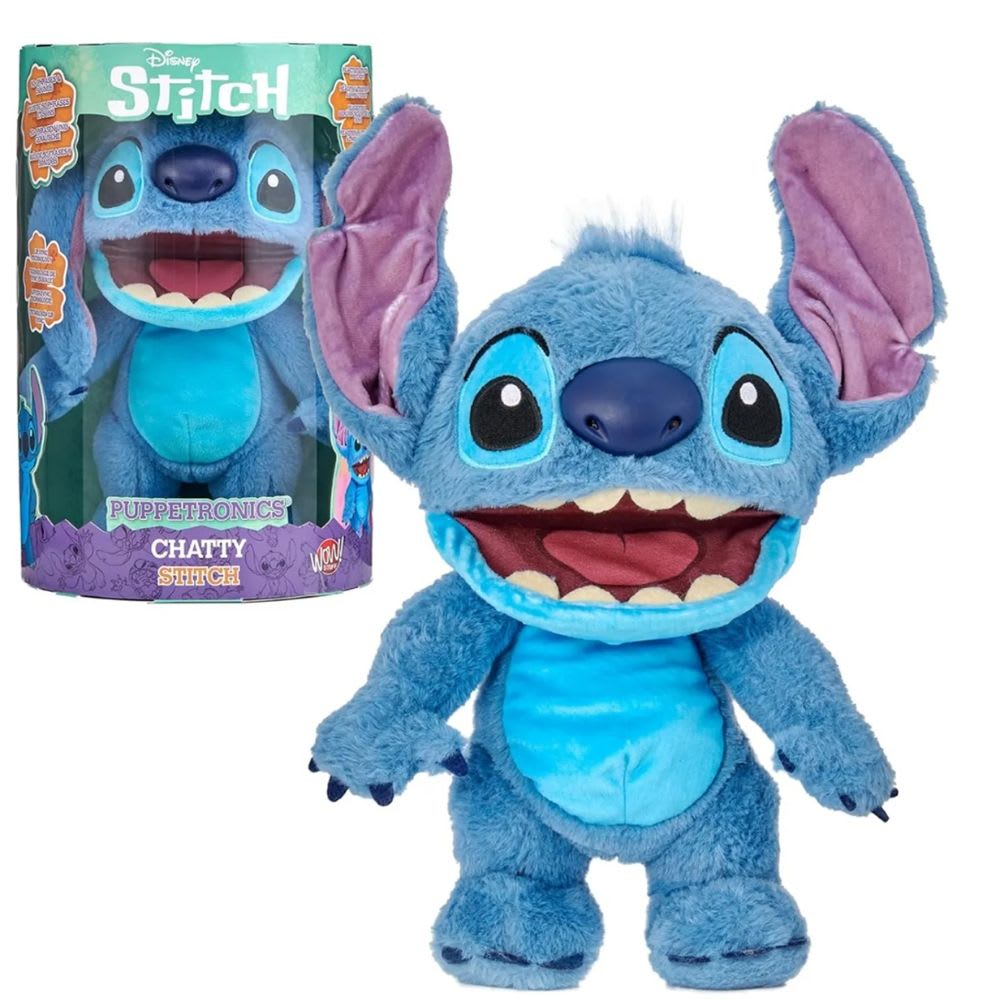 Peluche Disney Chatty Stitch +50 Frases y Sonidos1