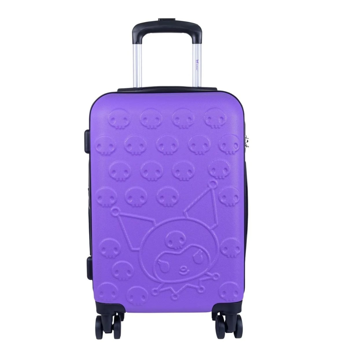 Maleta de Cabina Carry On Kuromi Scool - Morado1