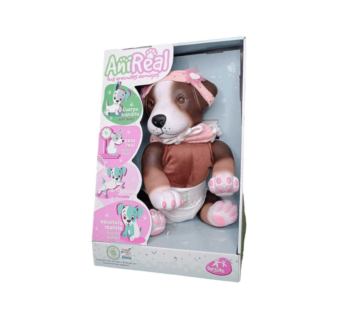 Mascota AniReal Perro San Bernardo con Peso Real1