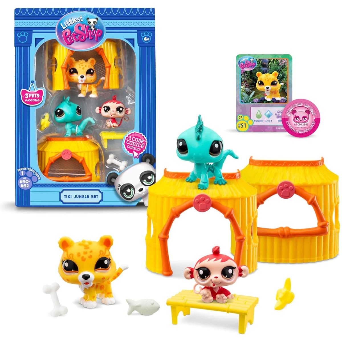 Playset Littlest Pet Shop Tiki Jungla1