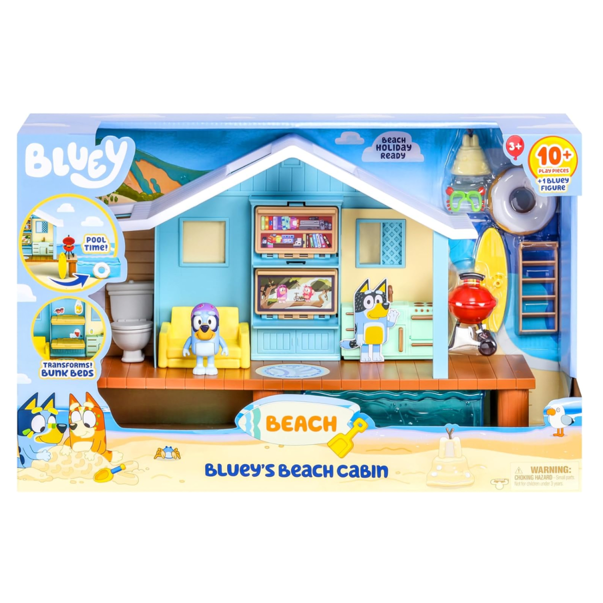 Casa de Playa Bluey  con mas de 10 Accesorios1