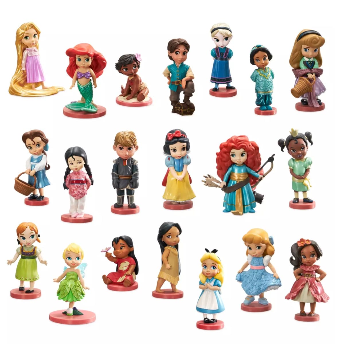 Mega Play Set Deluxe Figuras Mini Animators Disney1