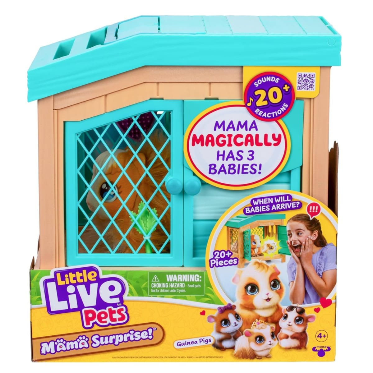 Peluche Interactivo Mama Surprise y sus Bebes, mas de 20 Sonidos1