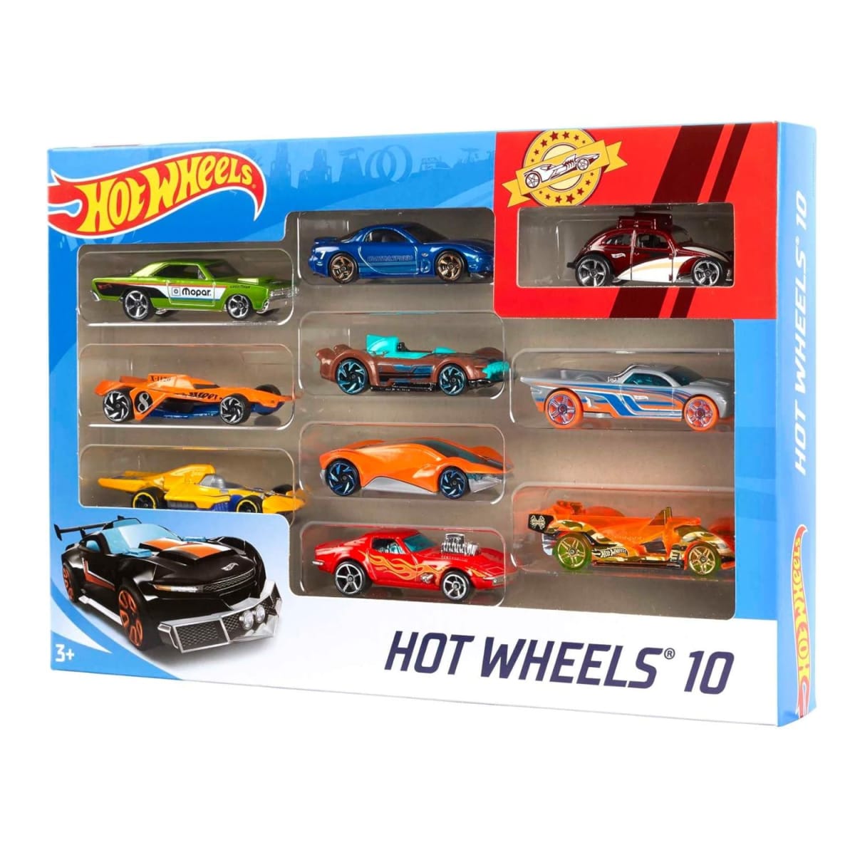 Pack x 10 Automoviles Hot Wheels1