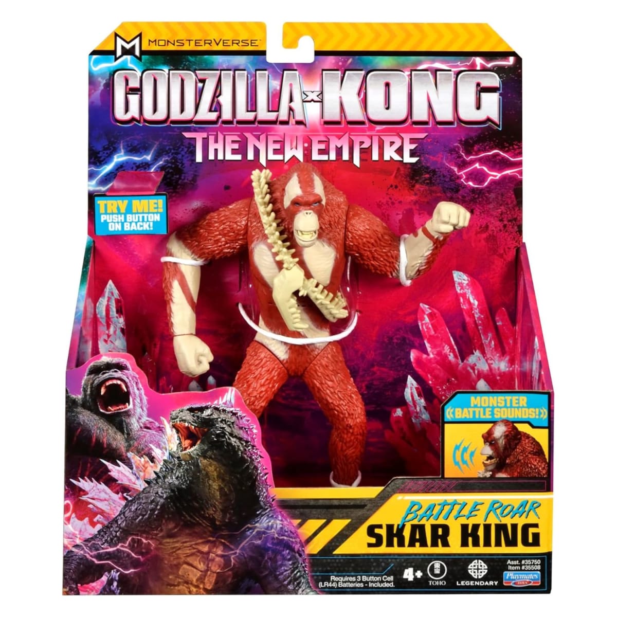 Godzilla x Kong – Skar King Rugido de Batalla 15 cm1