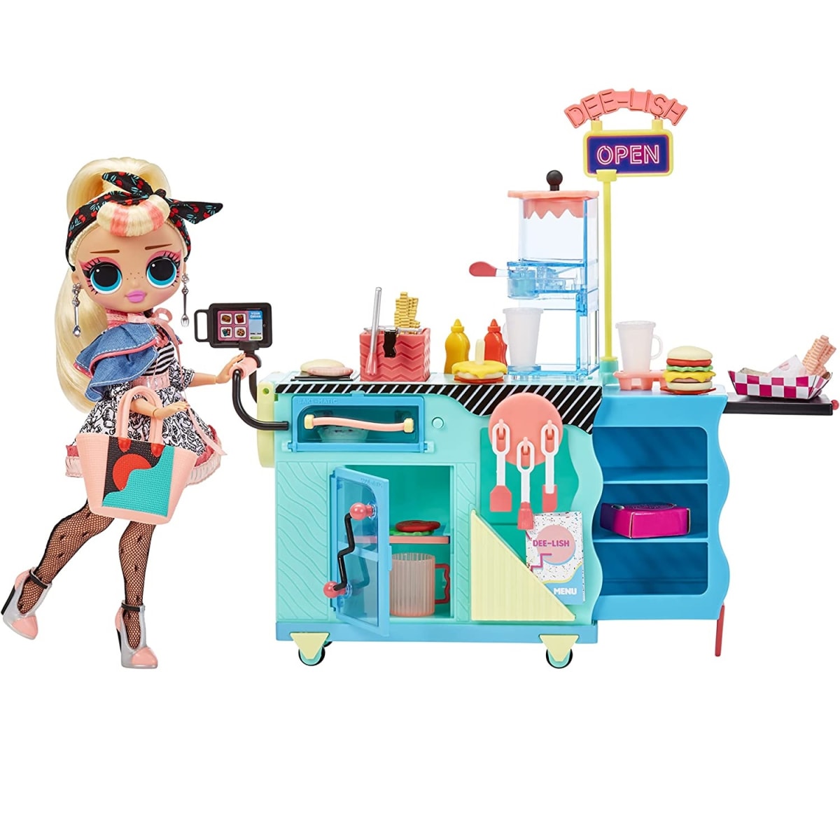 Play Set LOL OMG Miss Sundae To Go Diner6