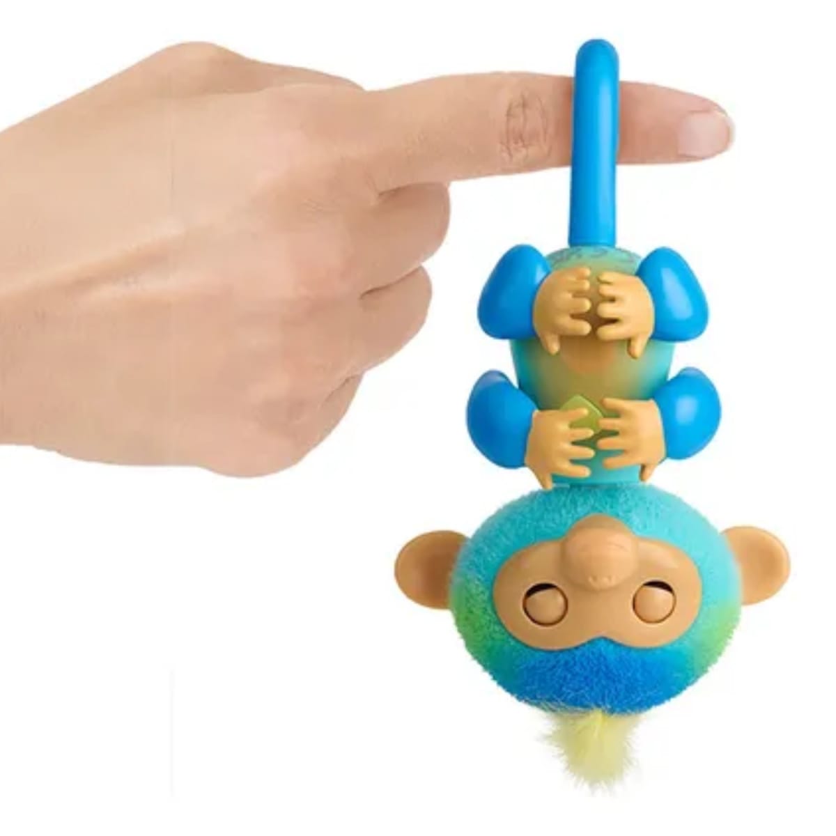 Muñeco Mono Azul mas de 70 Reacciones4