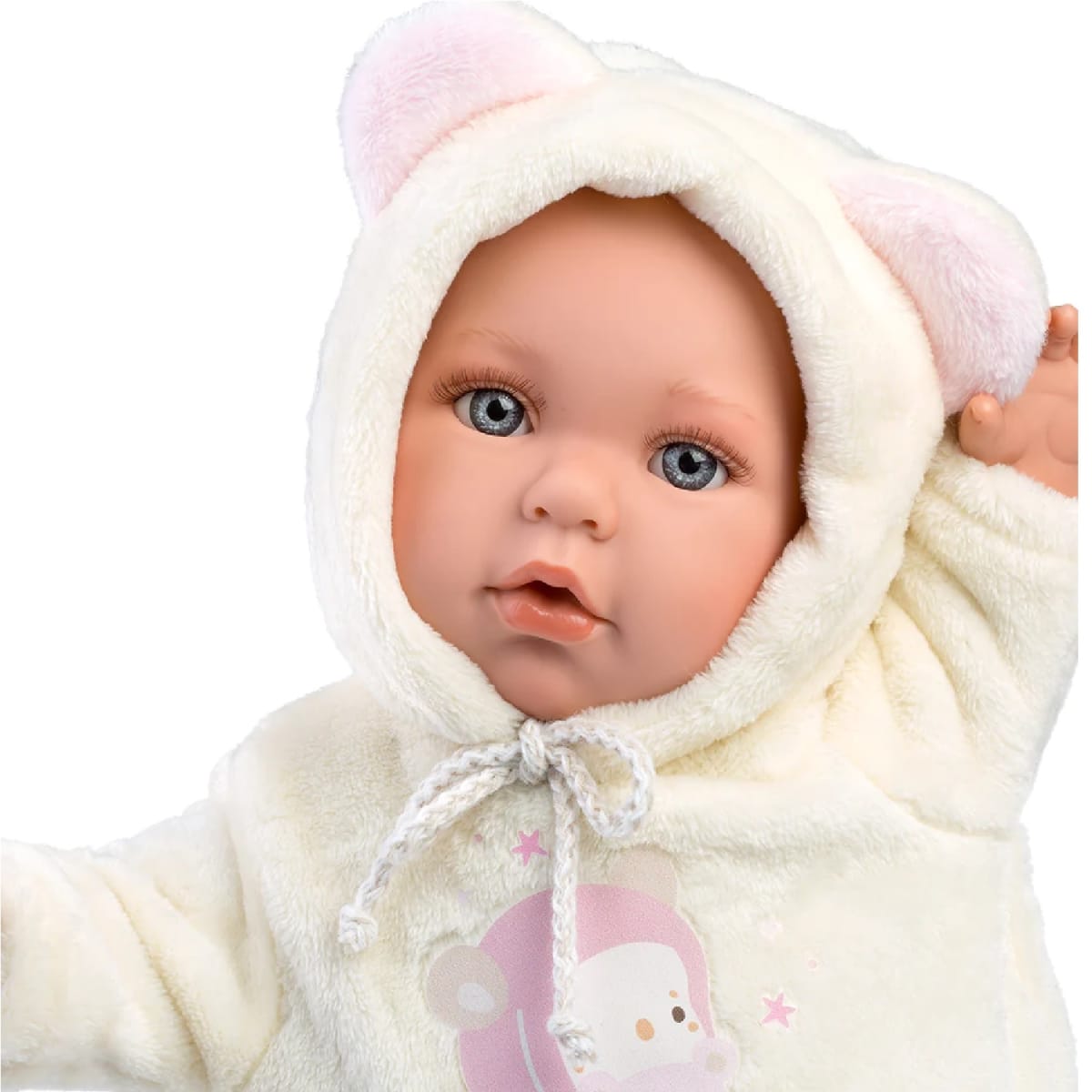 Muñeca Llorens Baby Julia Osito Rosa 42cm1