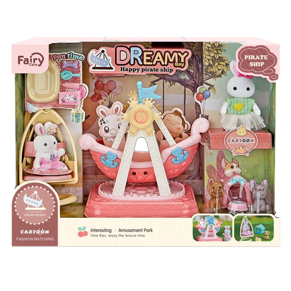 Set de Conejitos Ternurines Parque de Diversiones2