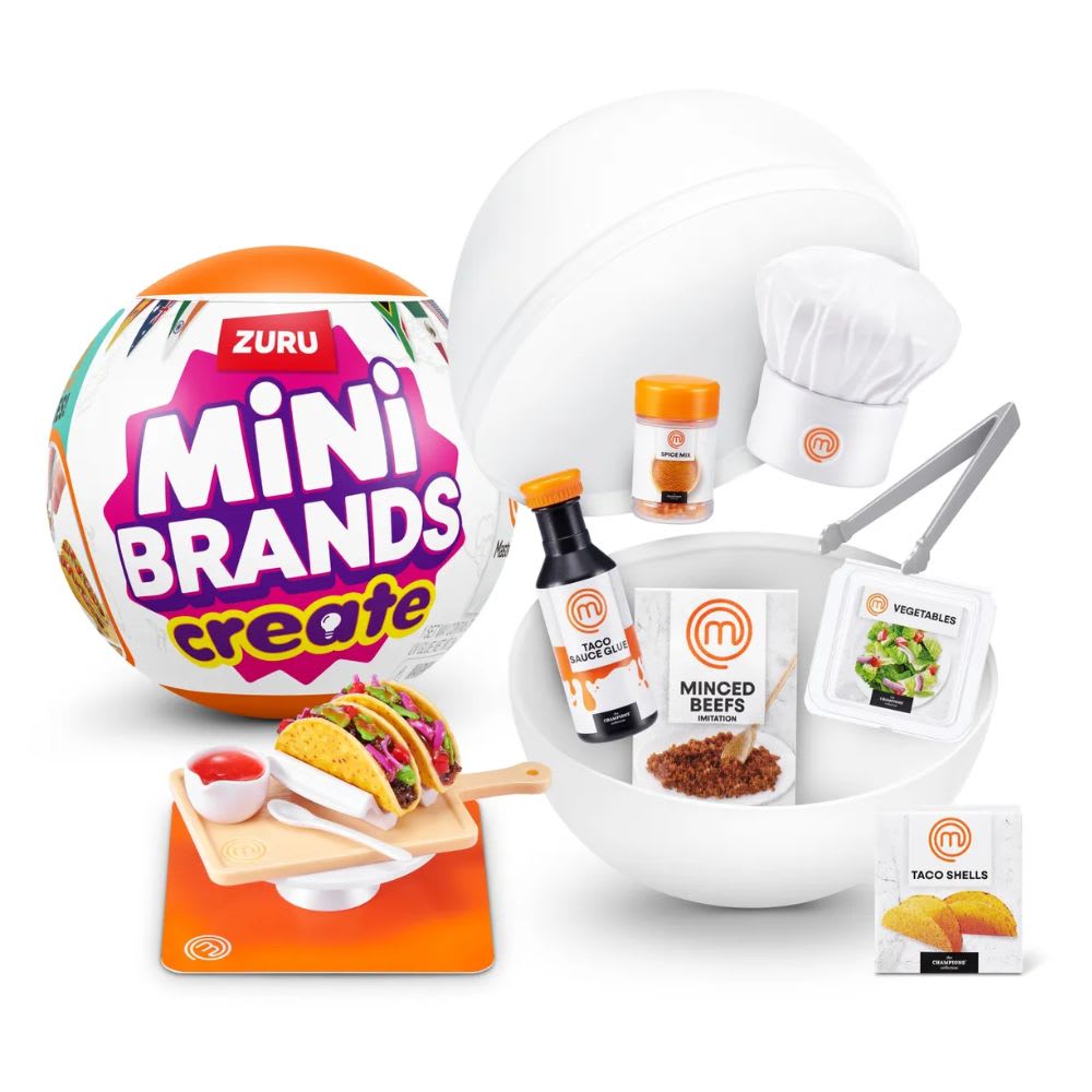 Mini Brands Cápsula Sorpresa Create Colección Master Chef7