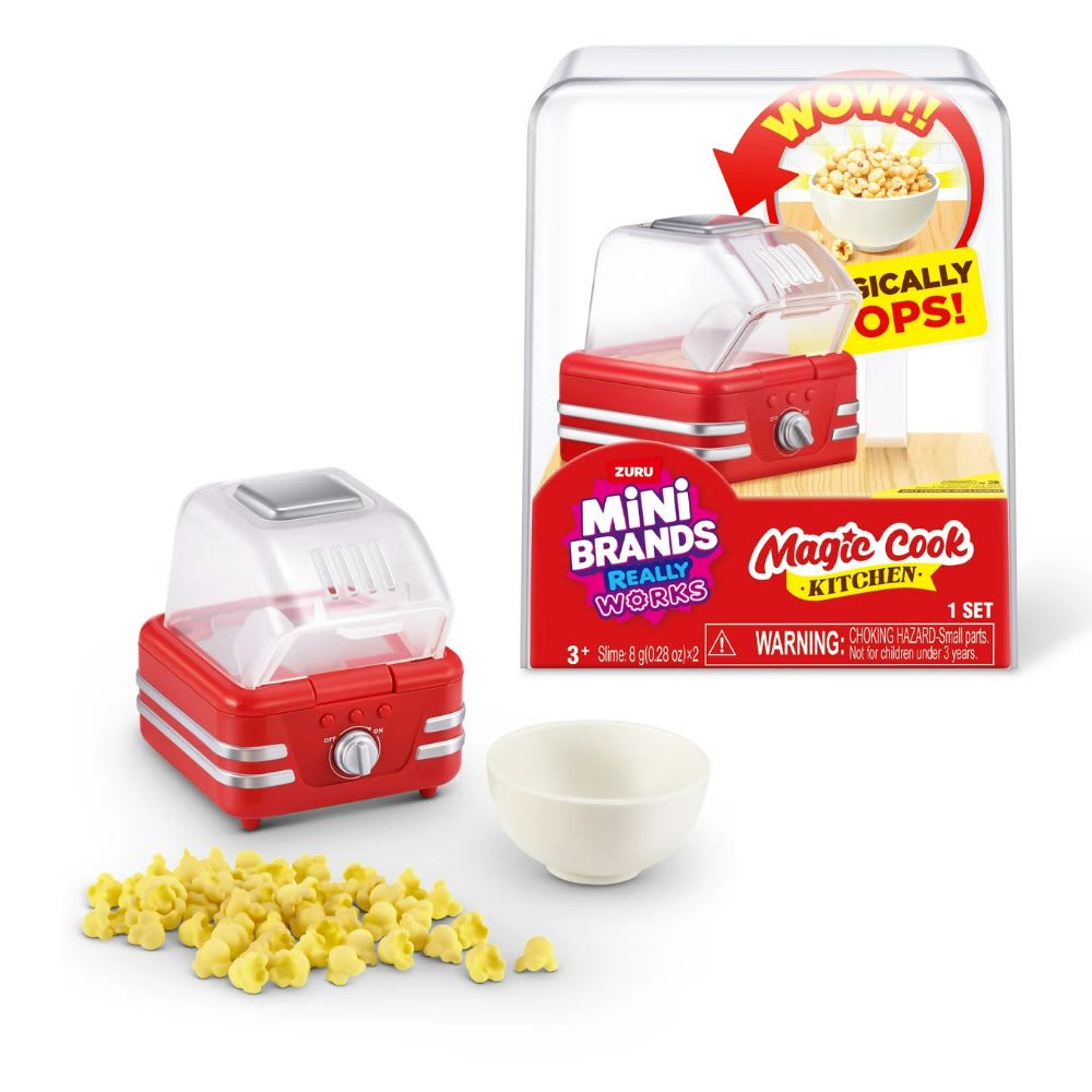 Mini Brands Popcorn Colección Cocina Magic Cook1