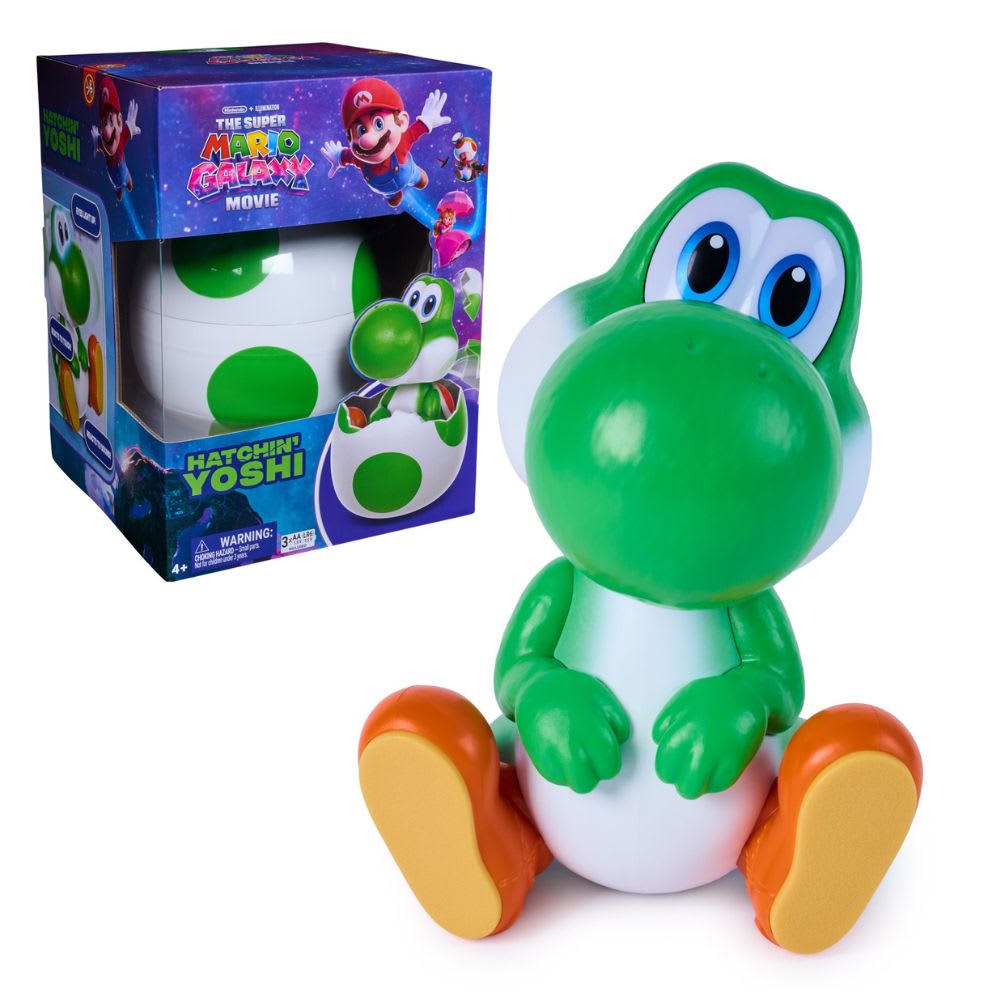 Hatchimal Yoshi Interactivo The Super Mario Galaxy Movie1