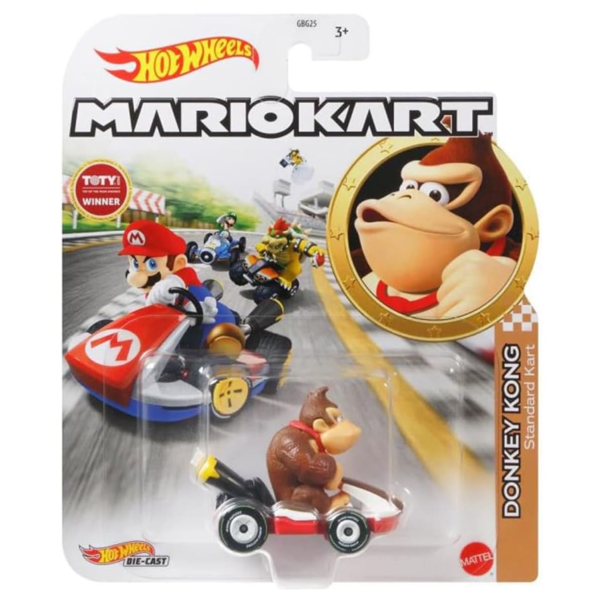 Auto Hot Wheels Donkey Kong Mariokart1