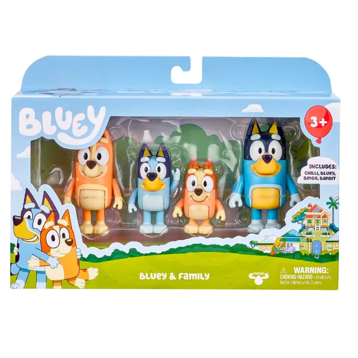 Bluey Pack  Figuras Familia4