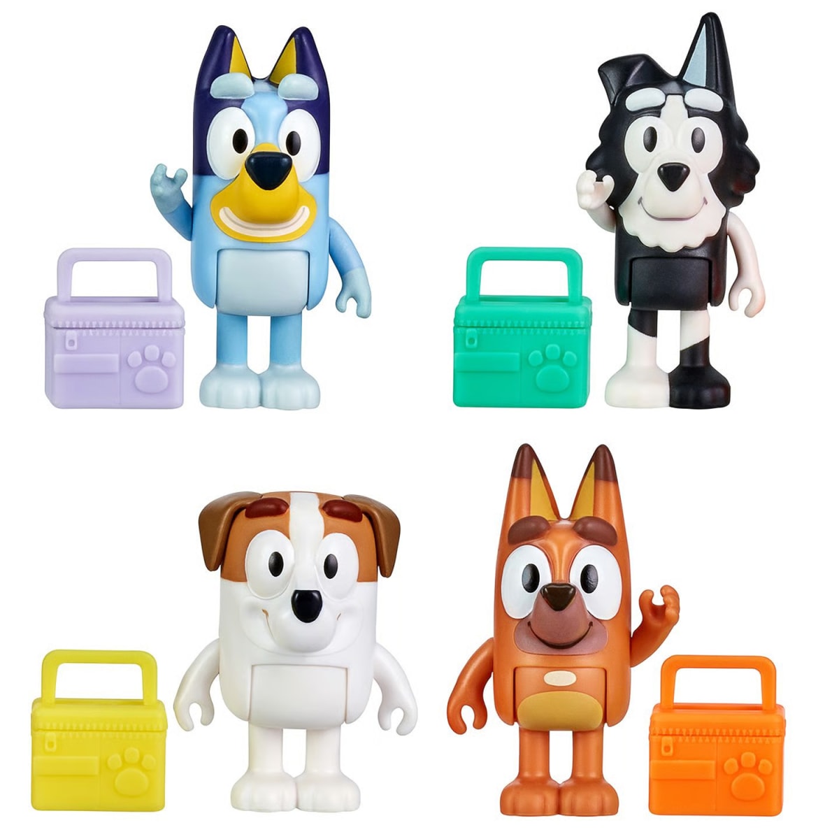 Bluey Pack  Figuras Amigos de Colegio1