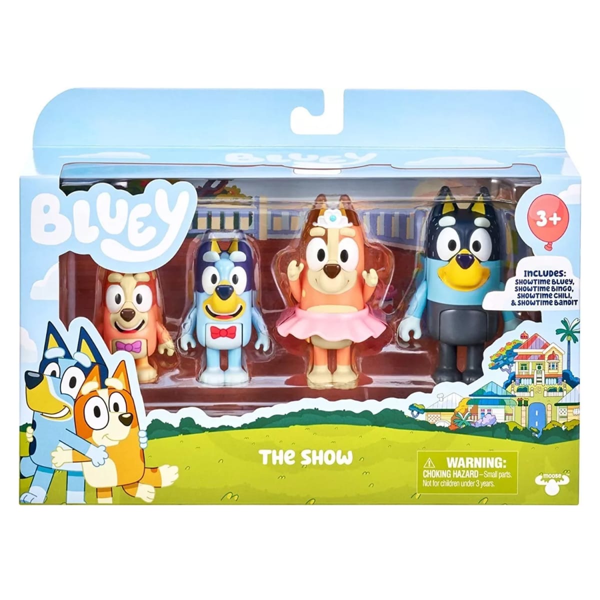 Bluey Pack  Figuras El Show4