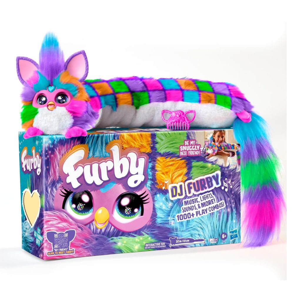 Muñeco Interactivo Furby Dj Neon Star1