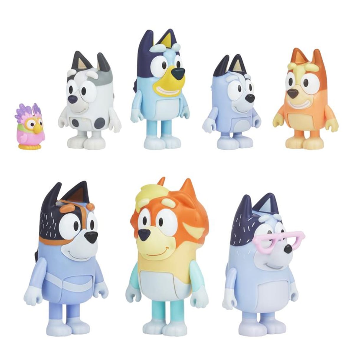 Bluey Pack x 8 figuras6