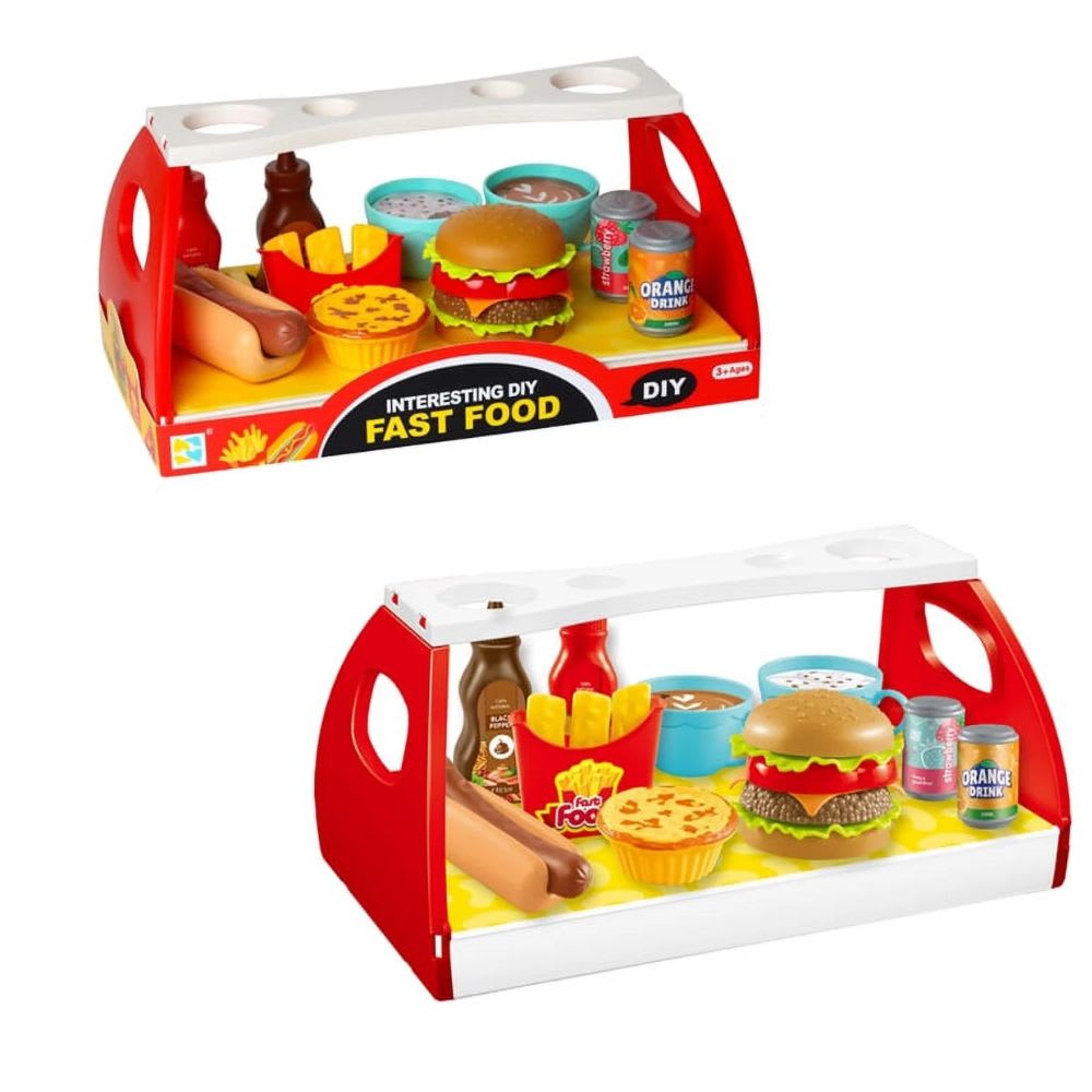 Set Fast Food Juega y Construye Tu Hamburguesa3