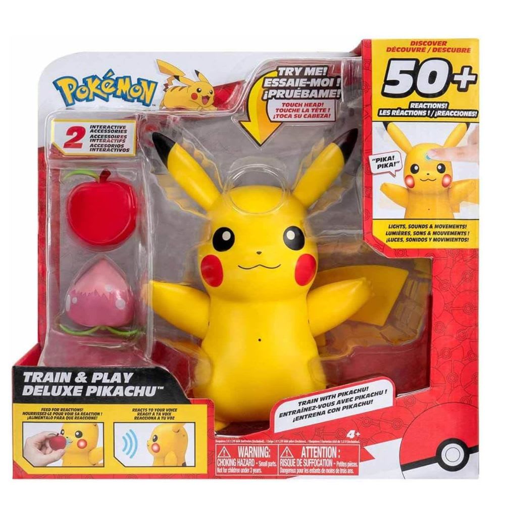 Figura Pikachu Entrena y Juega Deluxe1