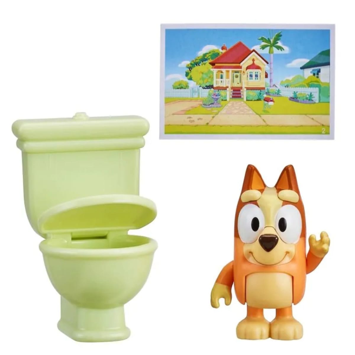 Figura Personaje Bluey con Accesorio- Bingo & Dunnny1