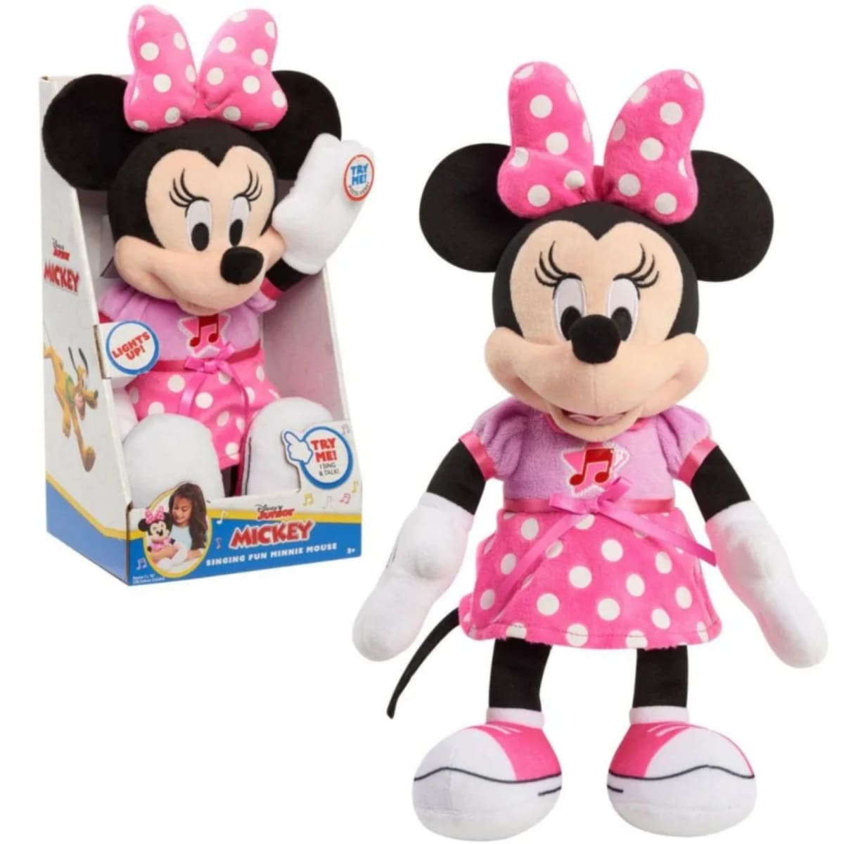 Muñeco Peluche Minnie Mouse Cantante1
