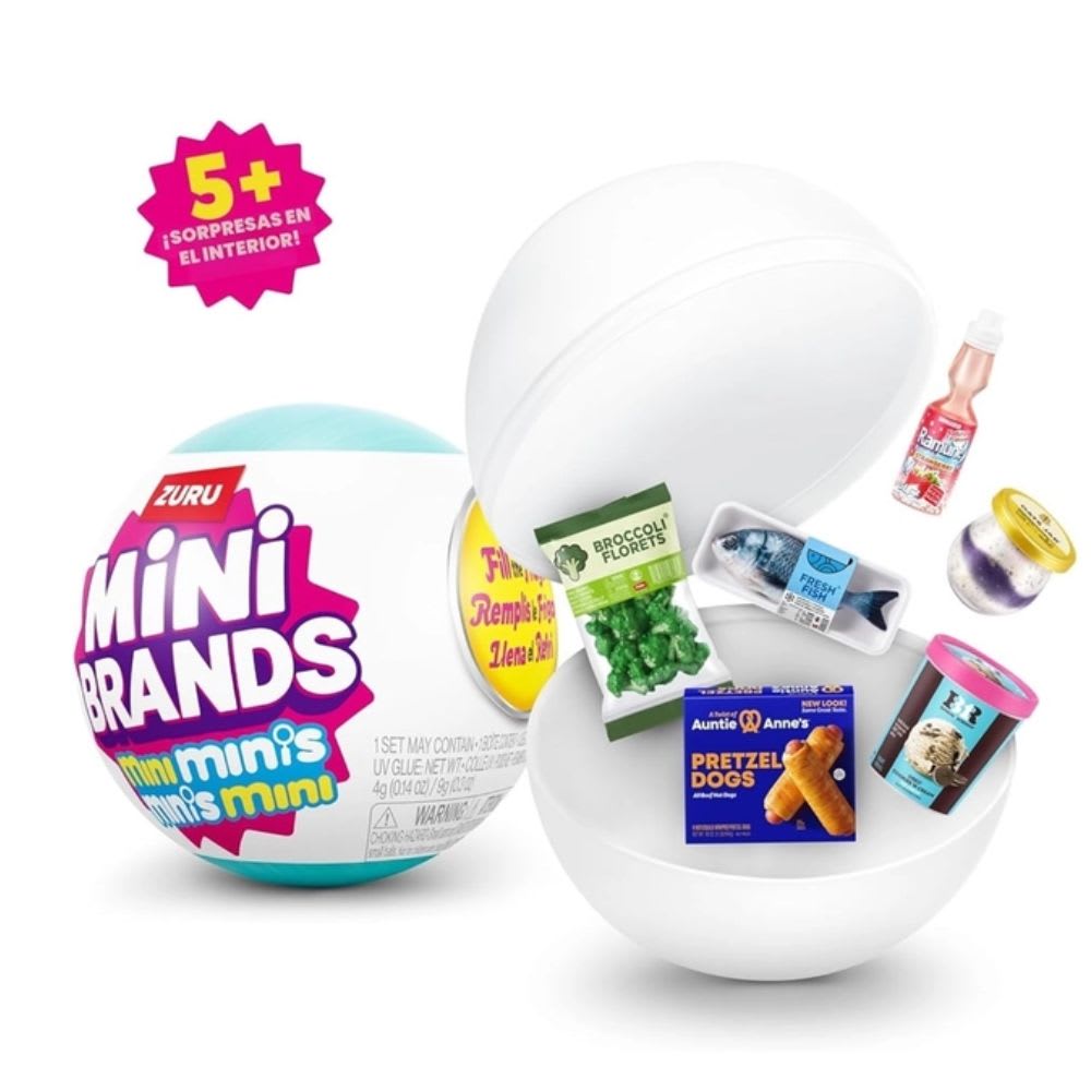 Mini Brands Cápsula Sorpresa llena la Refrigeradora5
