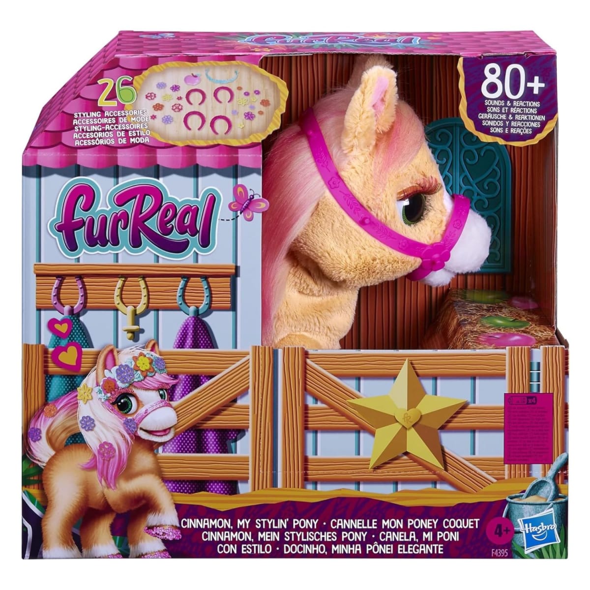 Mascota  FurReal Cinnamon My Stylin Pony1
