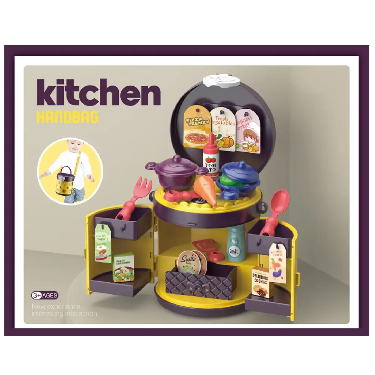 Bolso de Juego Set de Cocina con Accesorios3