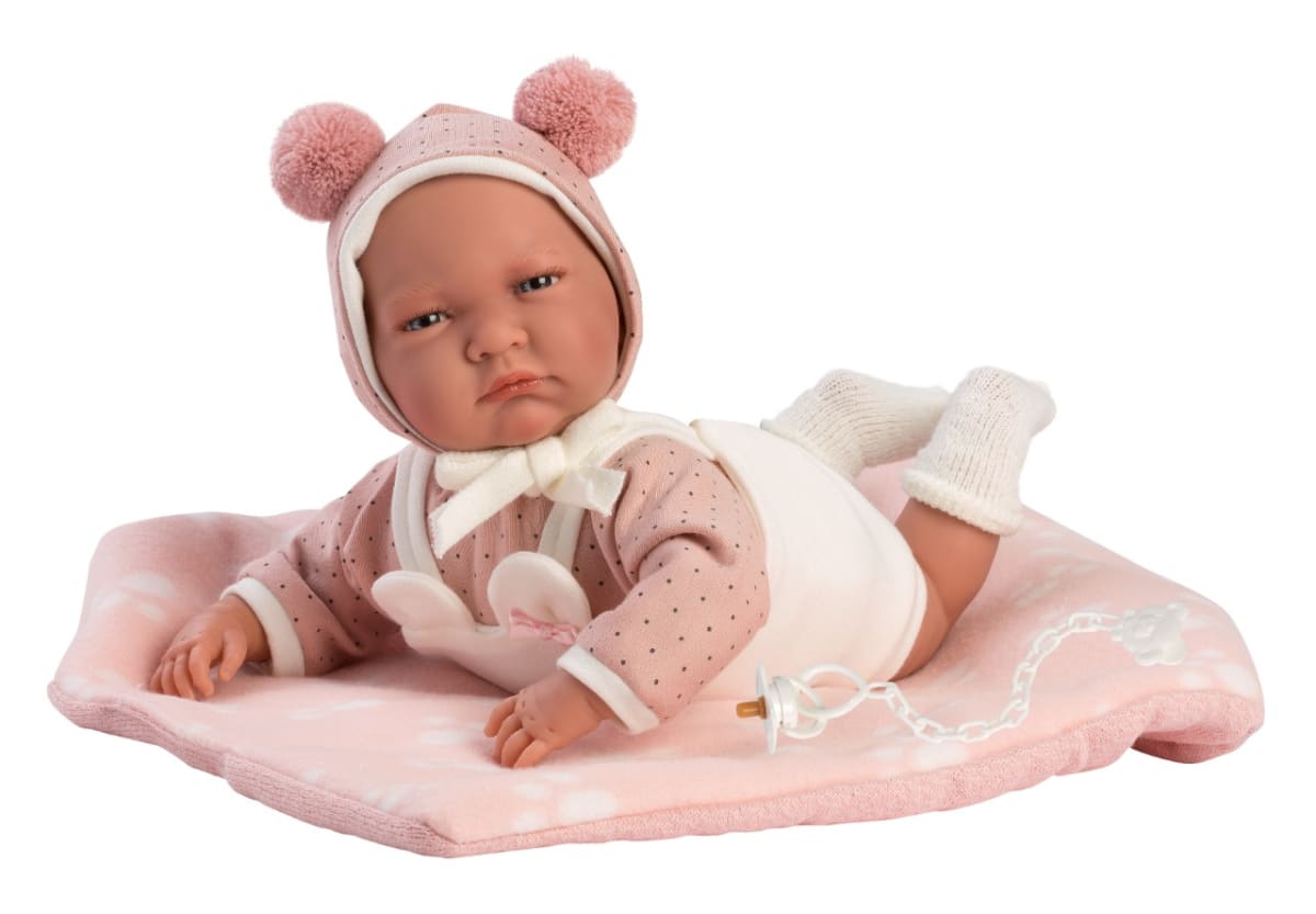 Bebé Recién Nacida Lala Llorona conToquilla 42 cm2
