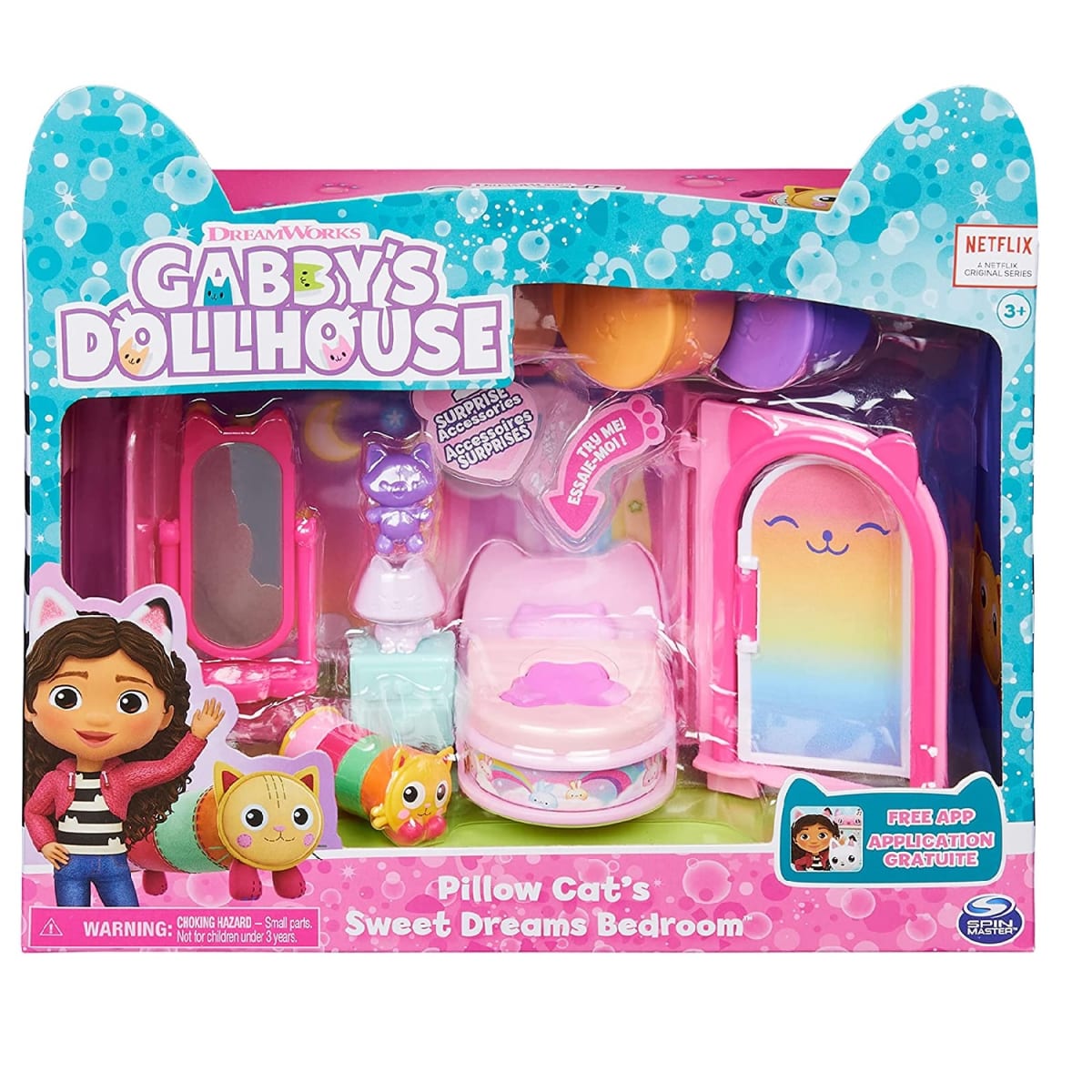 Set de Cuarto Dulces Sueños de Gabby y la Casa de Muñecas6