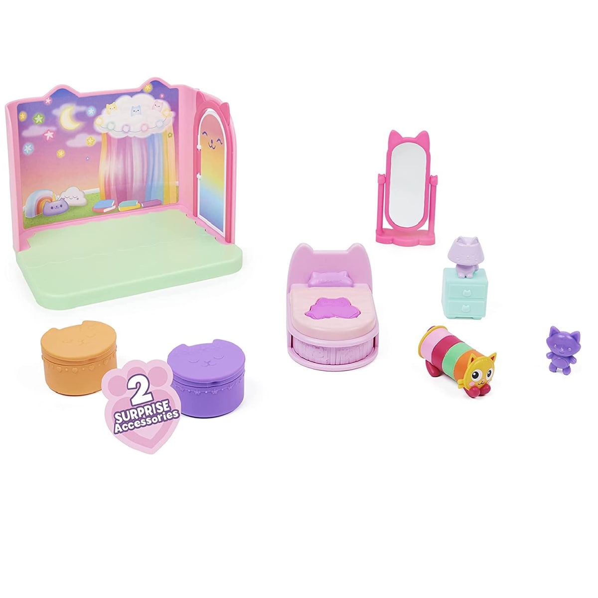 Set de Cuarto Dulces Sueños de Gabby y la Casa de Muñecas3